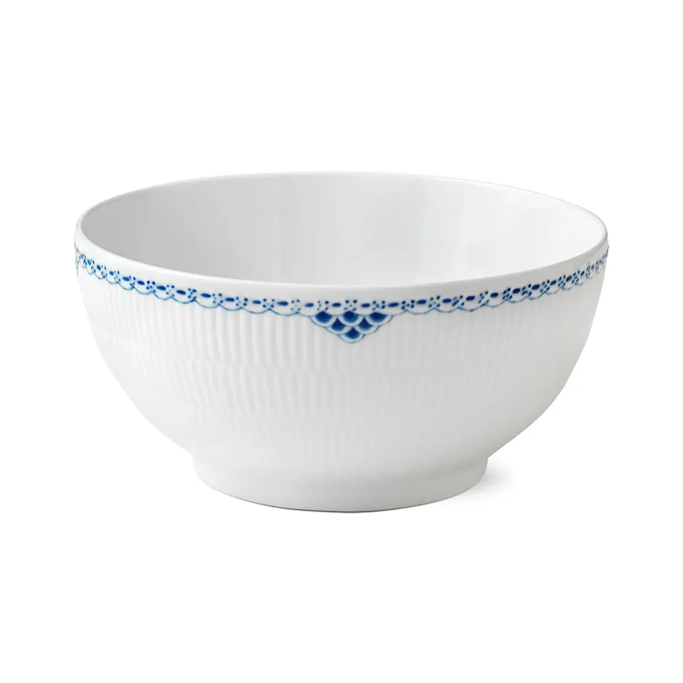 Royal Copenhagen Prinsesse skål 310 cl med blondekant