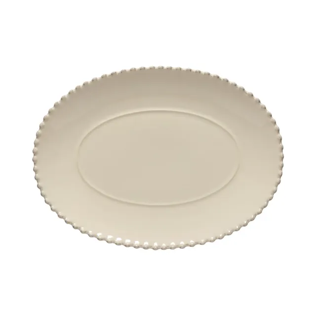 Costa Nova Pearl ovalt fad creme stentøj