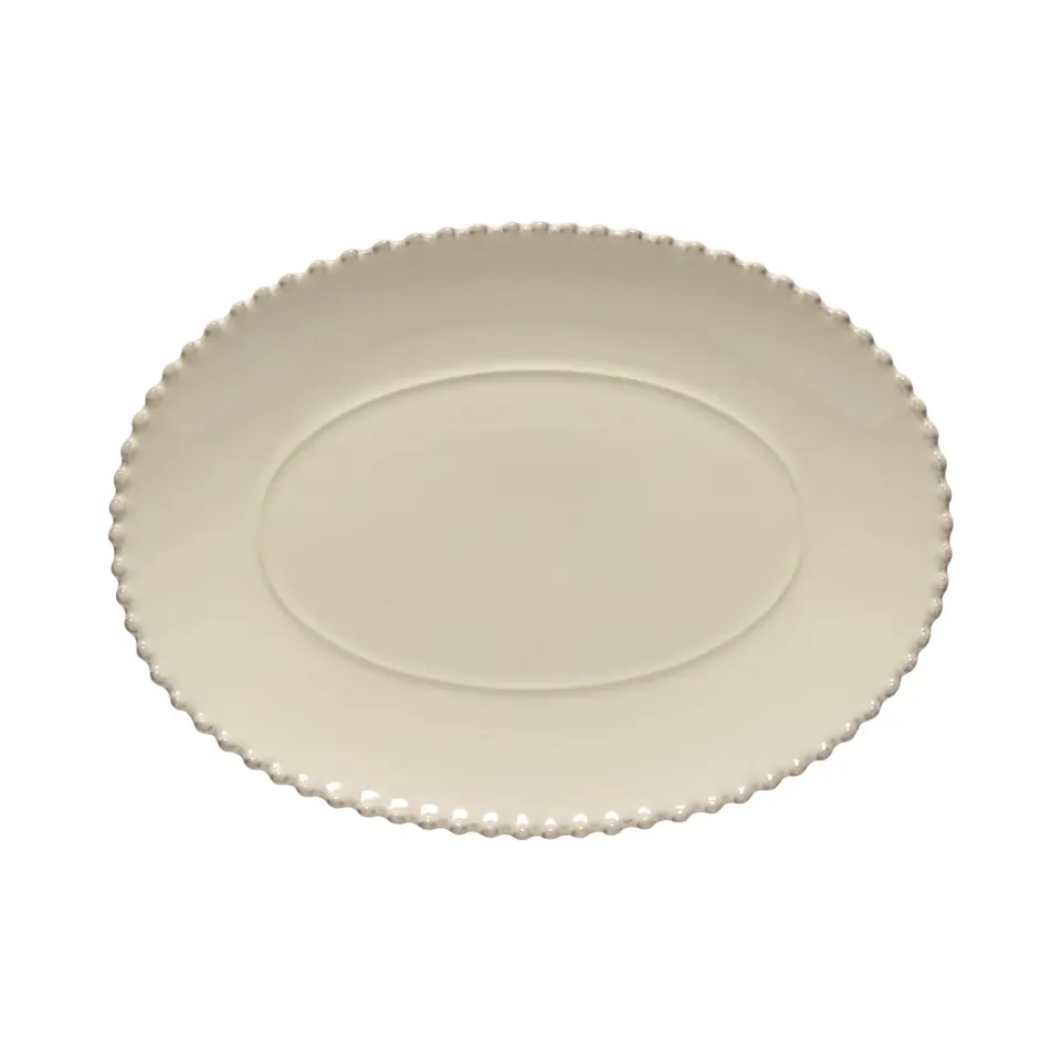 Costa Nova Pearl ovalt fad creme stentøj