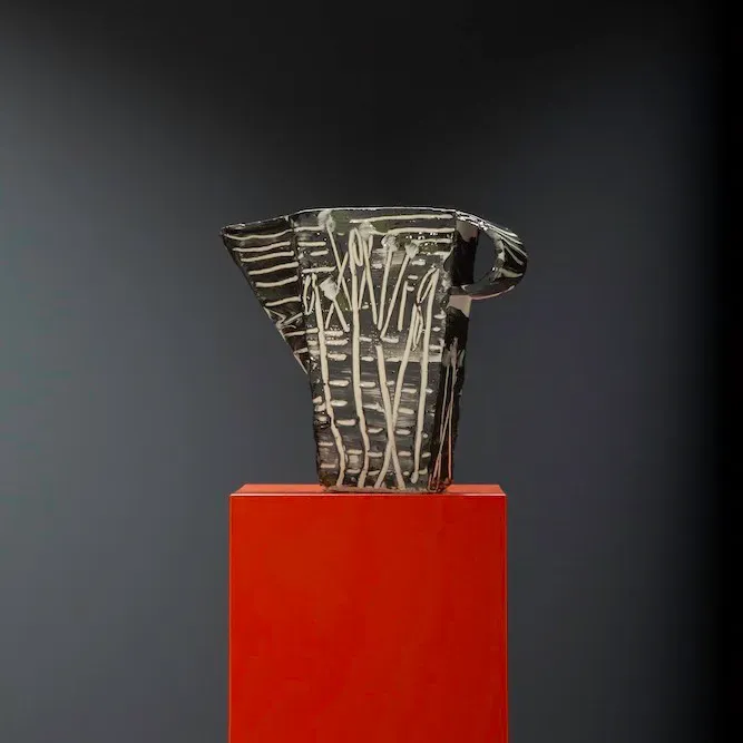 1882-Ltd Garden Ware Jug 15 kande håndlavet