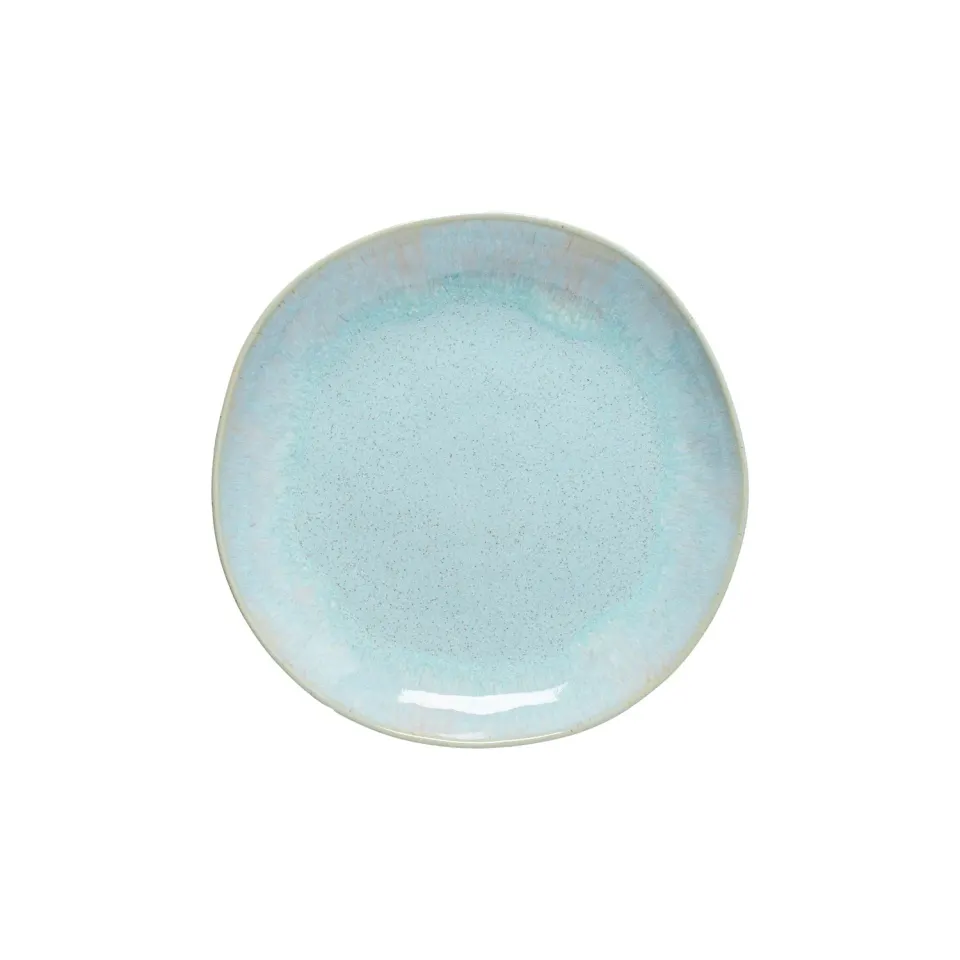 Costa Nova Eivissa desserttallerken sea blue blank glasur