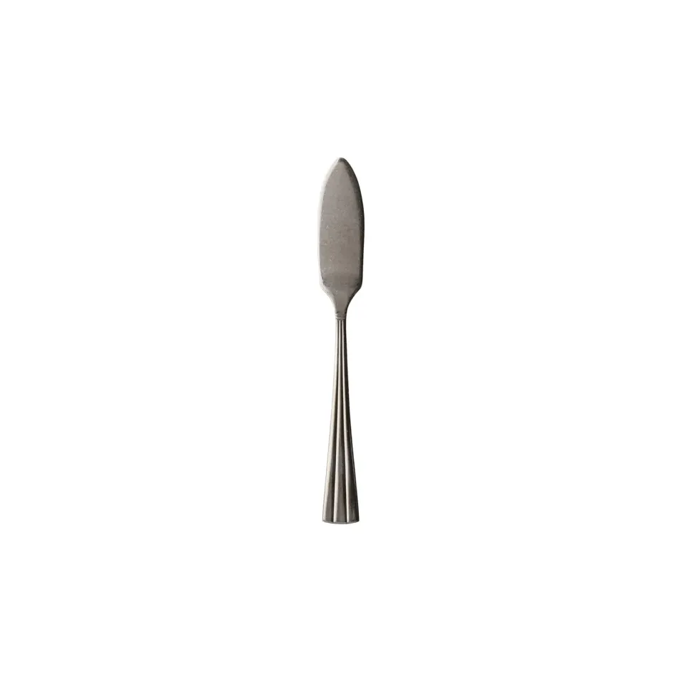 Costa Nova Vime smørkniv vintage matte silver