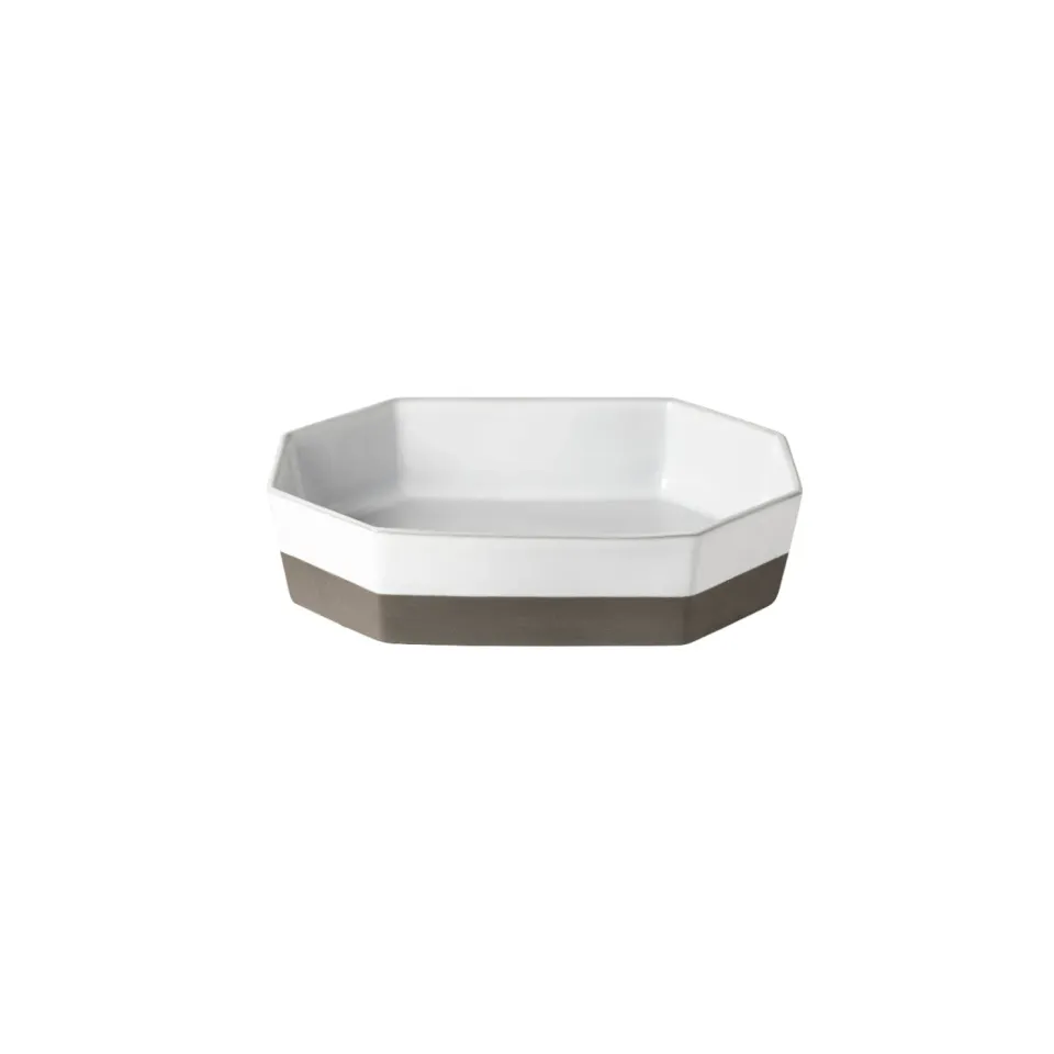 Costa Nova Plano Octagonal Baker fad hvid blank