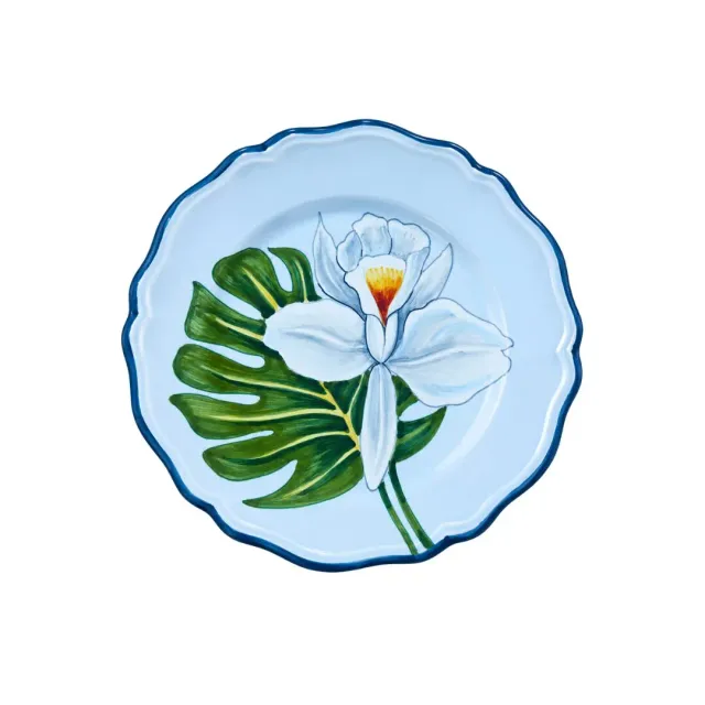 Les Ottomans Orchideer BOR05 desserttallerken orkide