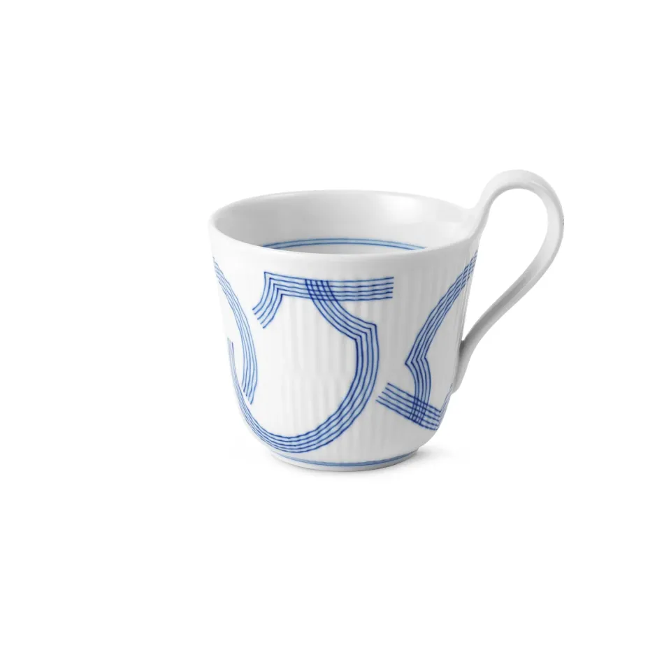 Kgl. Porcelæn MOTIF højhankskop 33 cl håndmalet