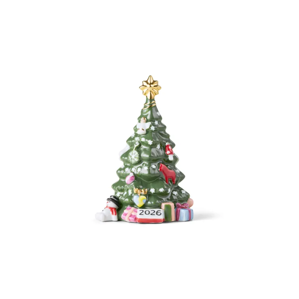 Kgl. Porcelæn Årets Juletræ figur 2026 13,5 cm porcelæn
