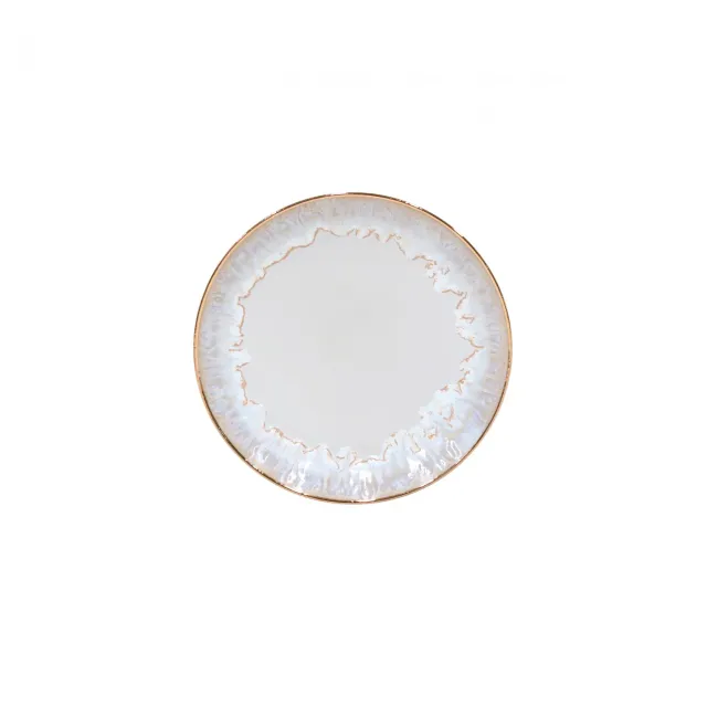 Costa Nova Taormina desserttallerken hvid-guld blank