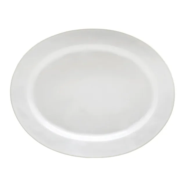 Costa Nova Beja fad ovalt white cream blank stentøj