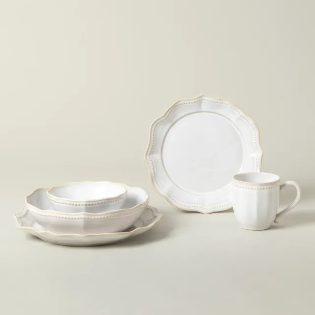 Costa Nova Almara stel 5 dele Pearl White stentøj