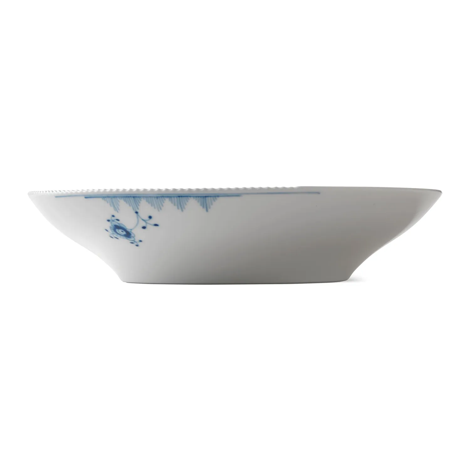 Kgl. Porcelæn Blå Elements skål 28 cm håndmalet
