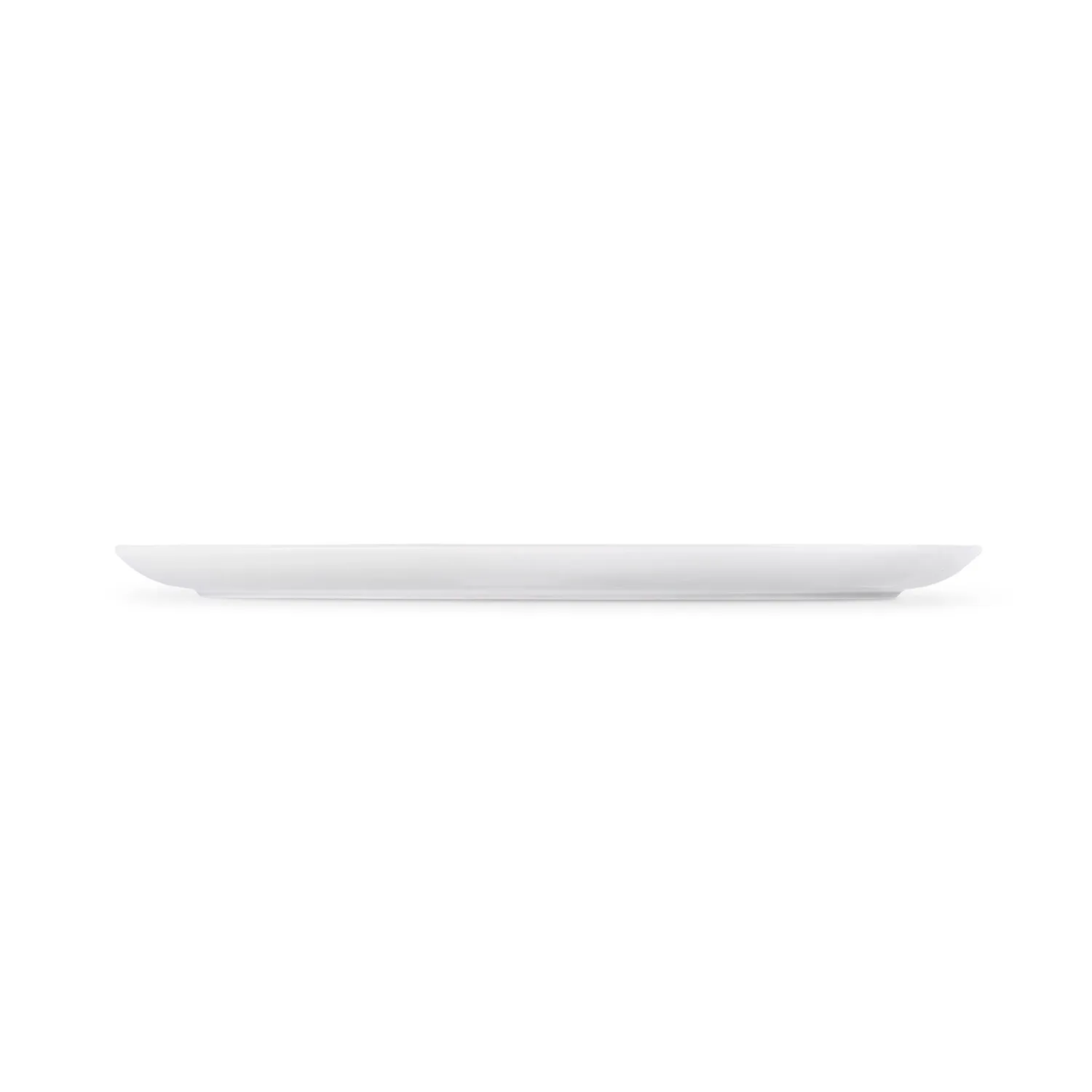 Kgl. Porcelæn Sort Mega Riflet fad 37 cm porcelæn