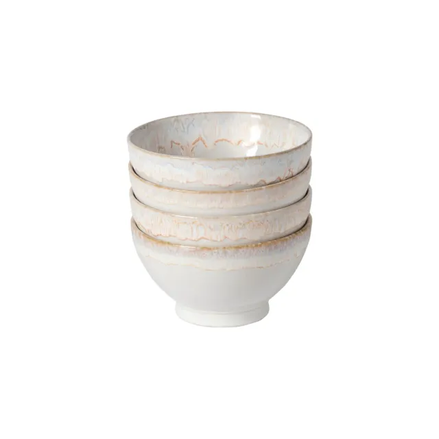 Costa Nova Latte Bowls skålesæt 4 stk hvid blank