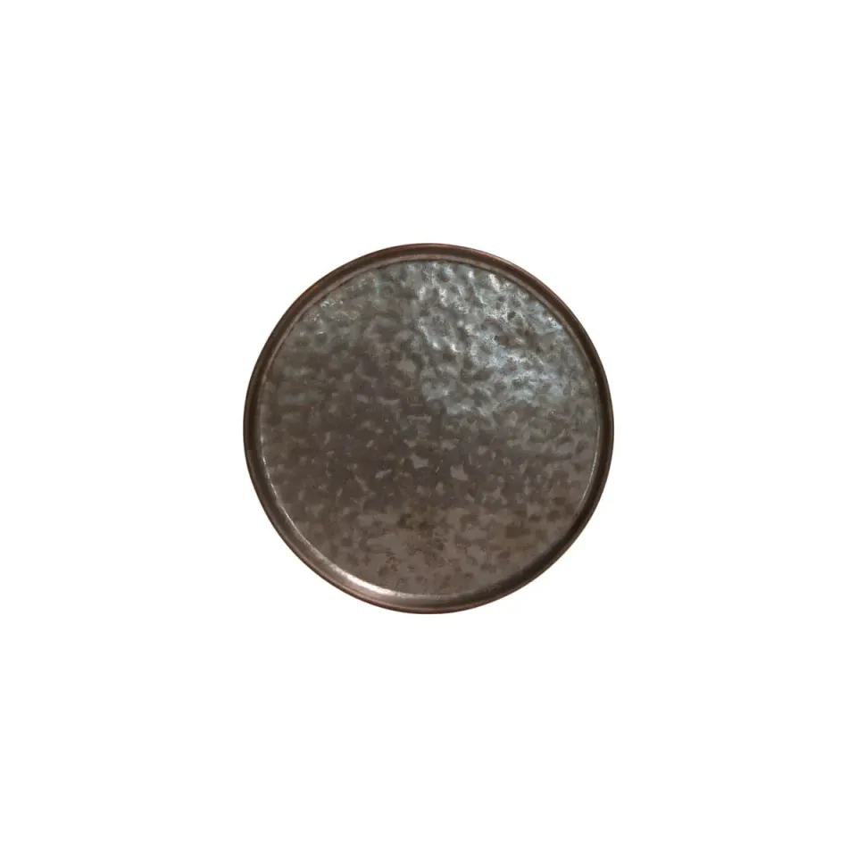 Costa Nova Lagoa anrettertallerken metal brun mat