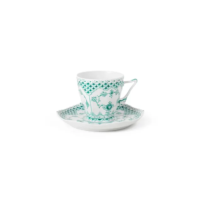 Royal Copenhagen Smaragd Helblonde kop 14 cl grøn