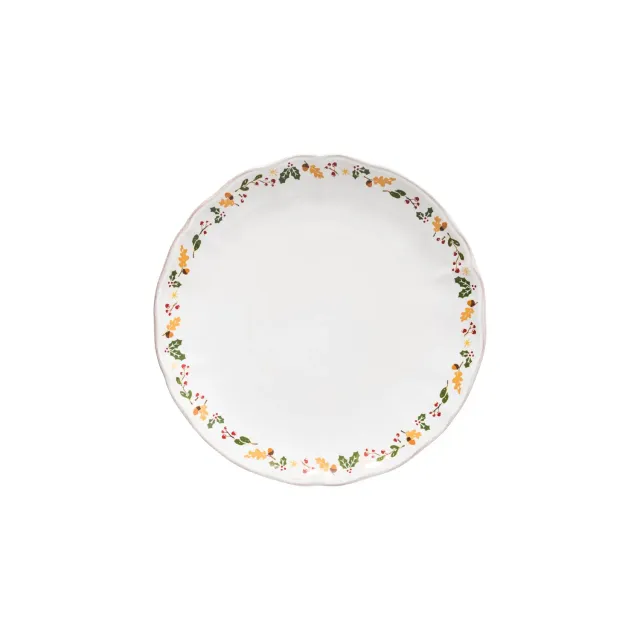 Costa Nova Nutcracker salat-desserttallerken stentøj white