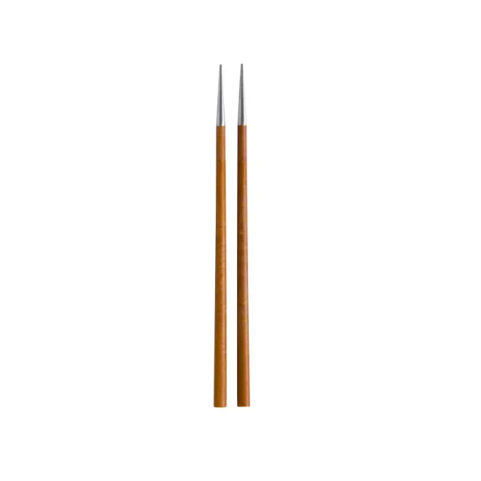 Costa Nova Mito Chopsticks spisepinde 2 stk børstet stål