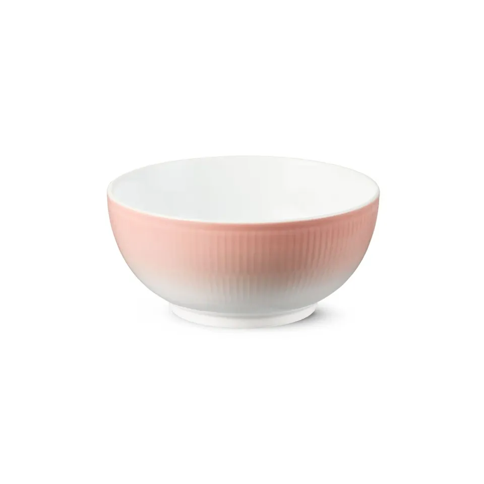 Kgl. Porcelæn Iris skål 110 cl koral salatskål