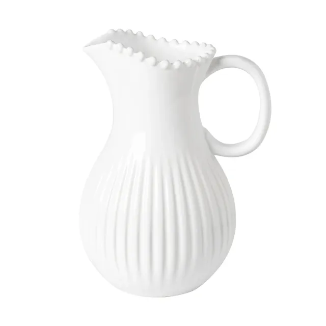 Costa Nova Pearl PEZ271 kande hvid blank glasur