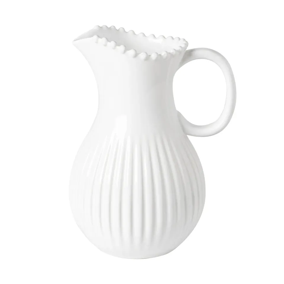 Costa Nova Pearl PEZ271 kande hvid blank glasur