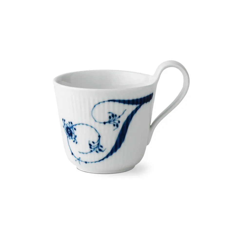Royal Copenhagen Alfabet kop T 33 cl blå højhankskop