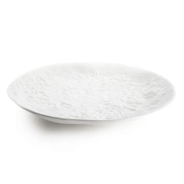 1882-Ltd Crockery White Large Platter fad hvidt