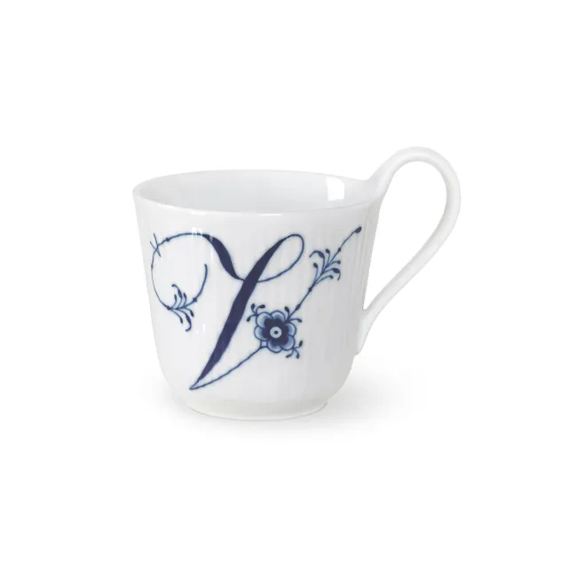 Royal Copenhagen Alfabet kop V 33 cl håndmalet