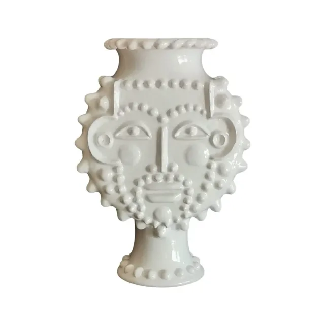 Les Ottomans An Italian Heritage Testa di Vaso vase håndmalet