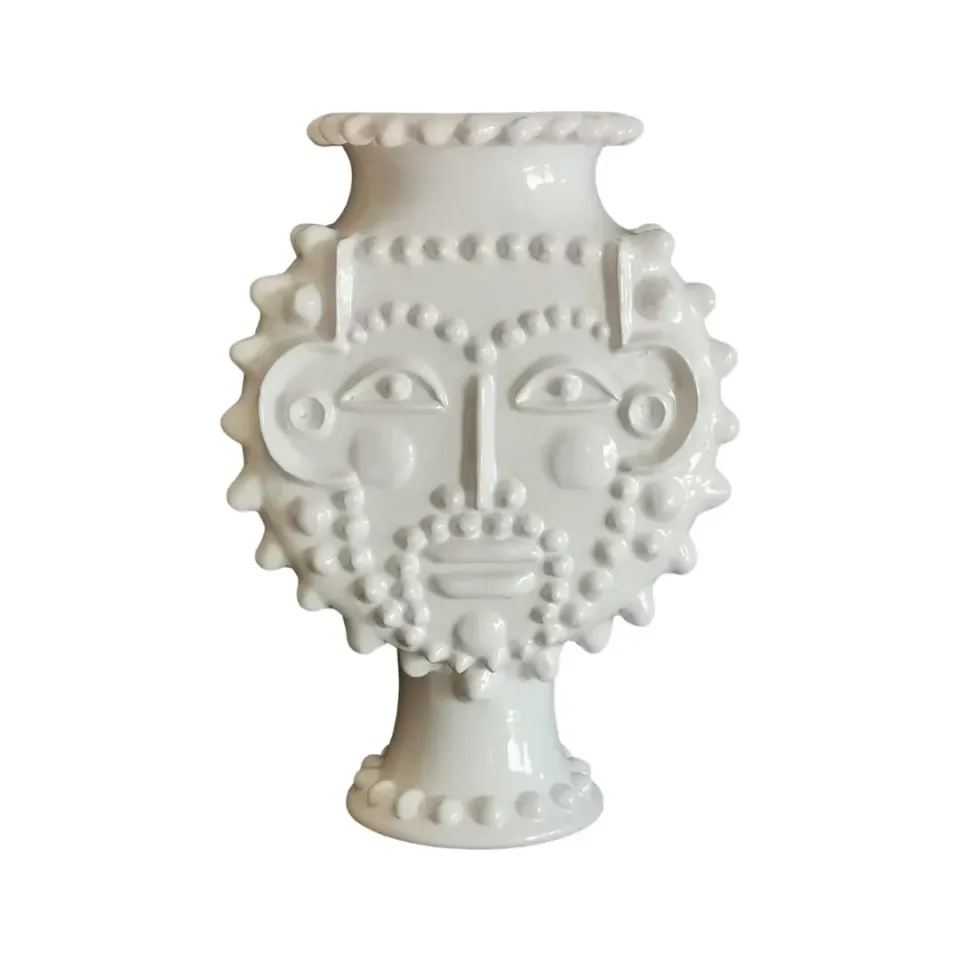 Les Ottomans An Italian Heritage Testa di Vaso vase håndmalet