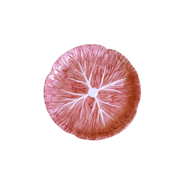 Les Ottomans Radicchio RD01 salattallerken håndmalet