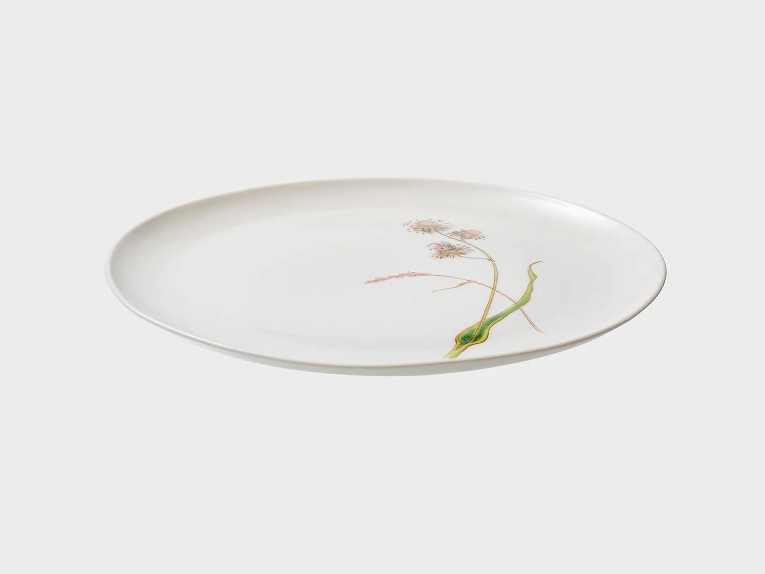 Nymphenburg Lotos Sommergräser coupe tallerken 21 cm