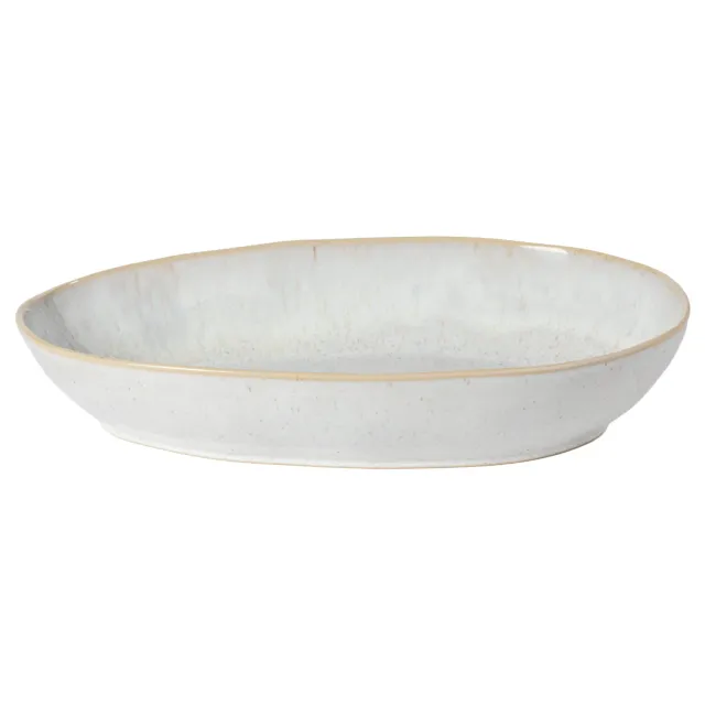 Costa Nova Eivissa stort ovalt ovnfad sandbeige blank
