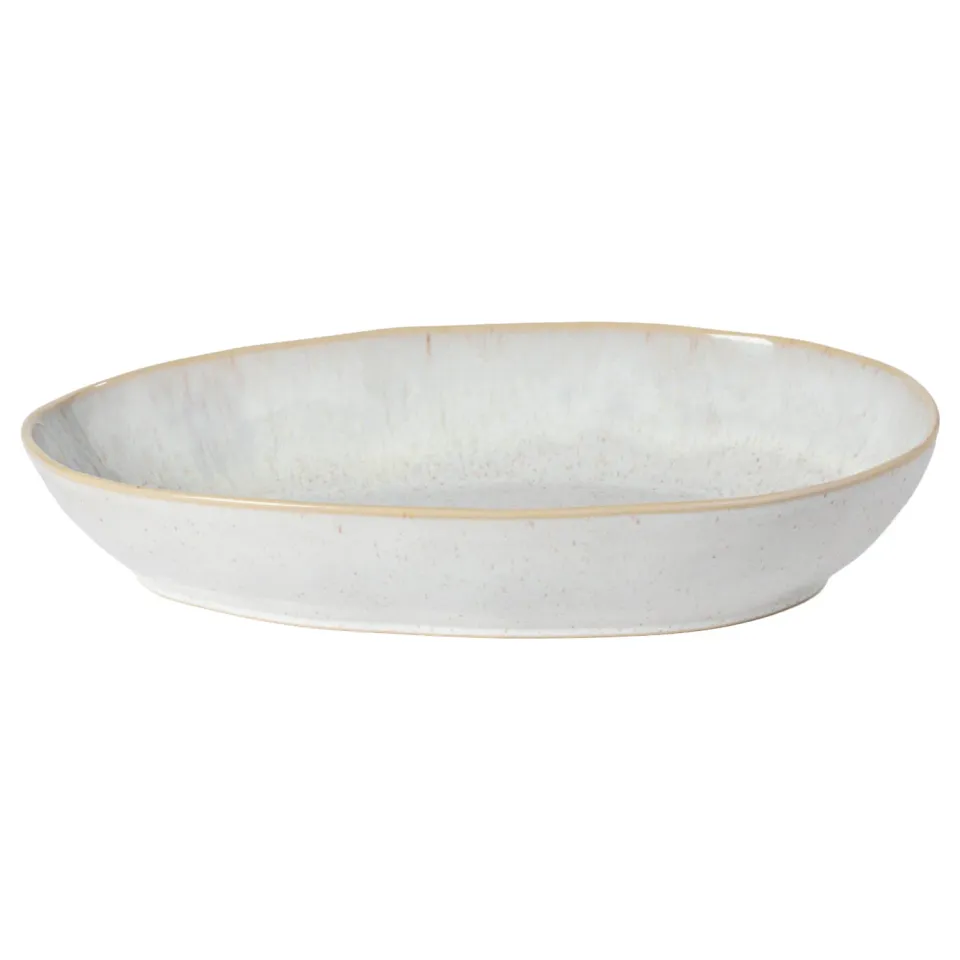 Costa Nova Eivissa stort ovalt ovnfad sandbeige blank