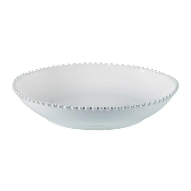 Costa Nova Pearl serveringsskål lav hvid