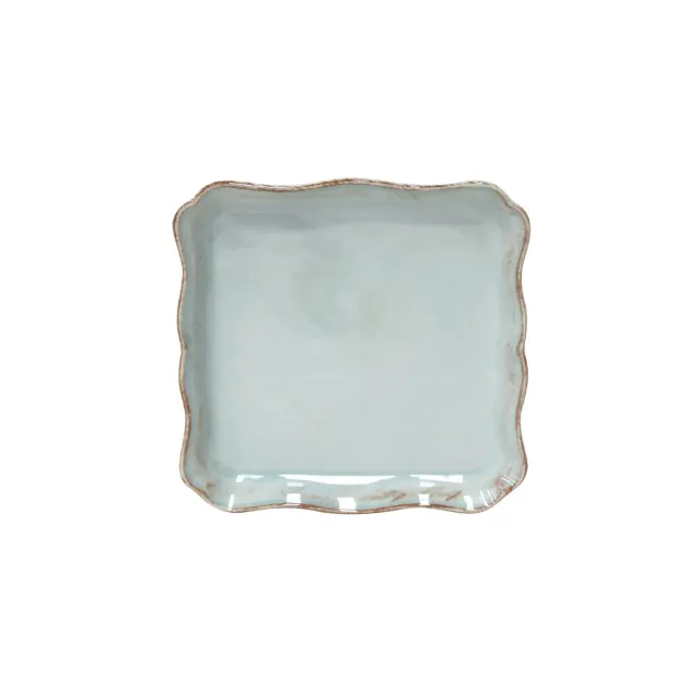 Costa Nova Alentejo Square Tray serveringsfad turkis blank