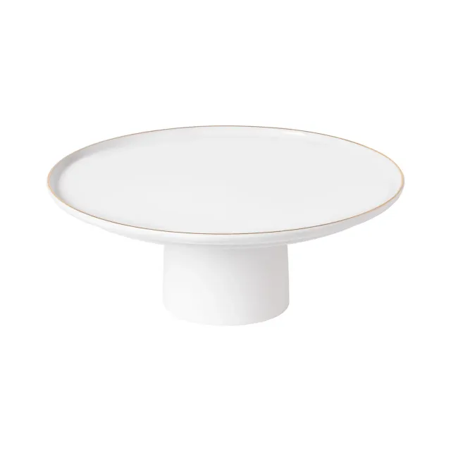 Costa Nova Resonance fodtallerken porcelæn hvid-guld