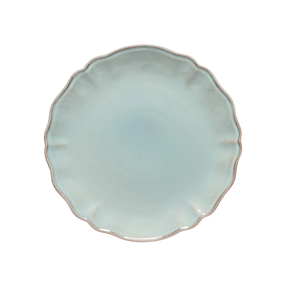 Costa Nova serveringsfad 30 cm turkis stentøj