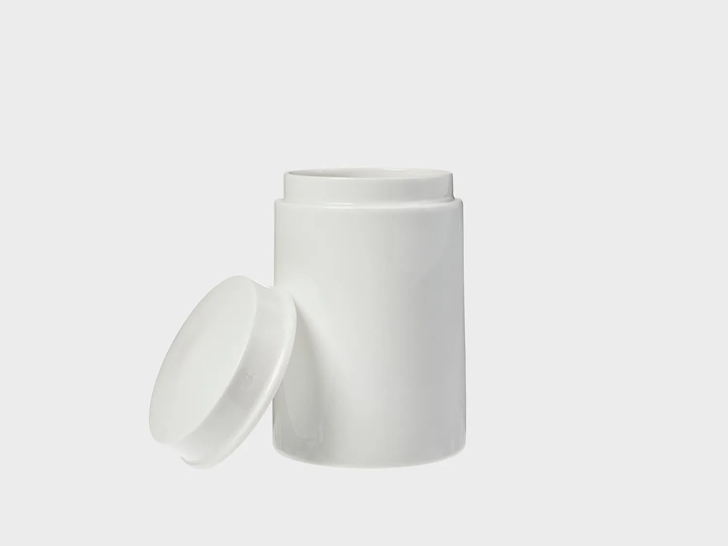 Nymphenburg Apothekerdåse opbevaringsdåse Gr. 3 hvid
