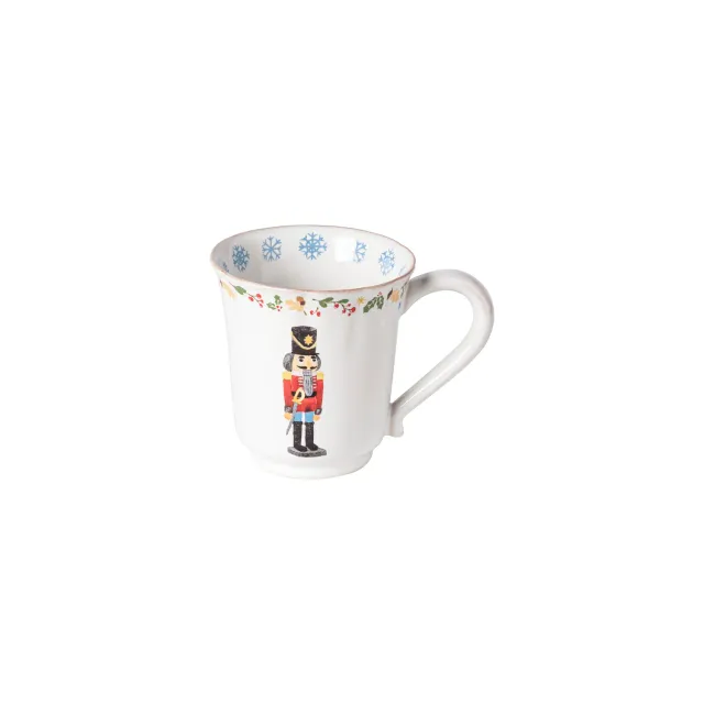 Costa Nova The Nutcracker krus hvidt stentøj