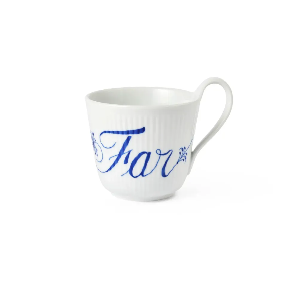 Royal Copenhagen Alfabet højhankskop Far 33 cl
