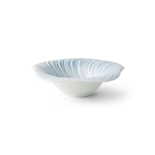 Kgl. Porcelæn Triton dyb tallerken Ocean 20,5 cm håndlavet