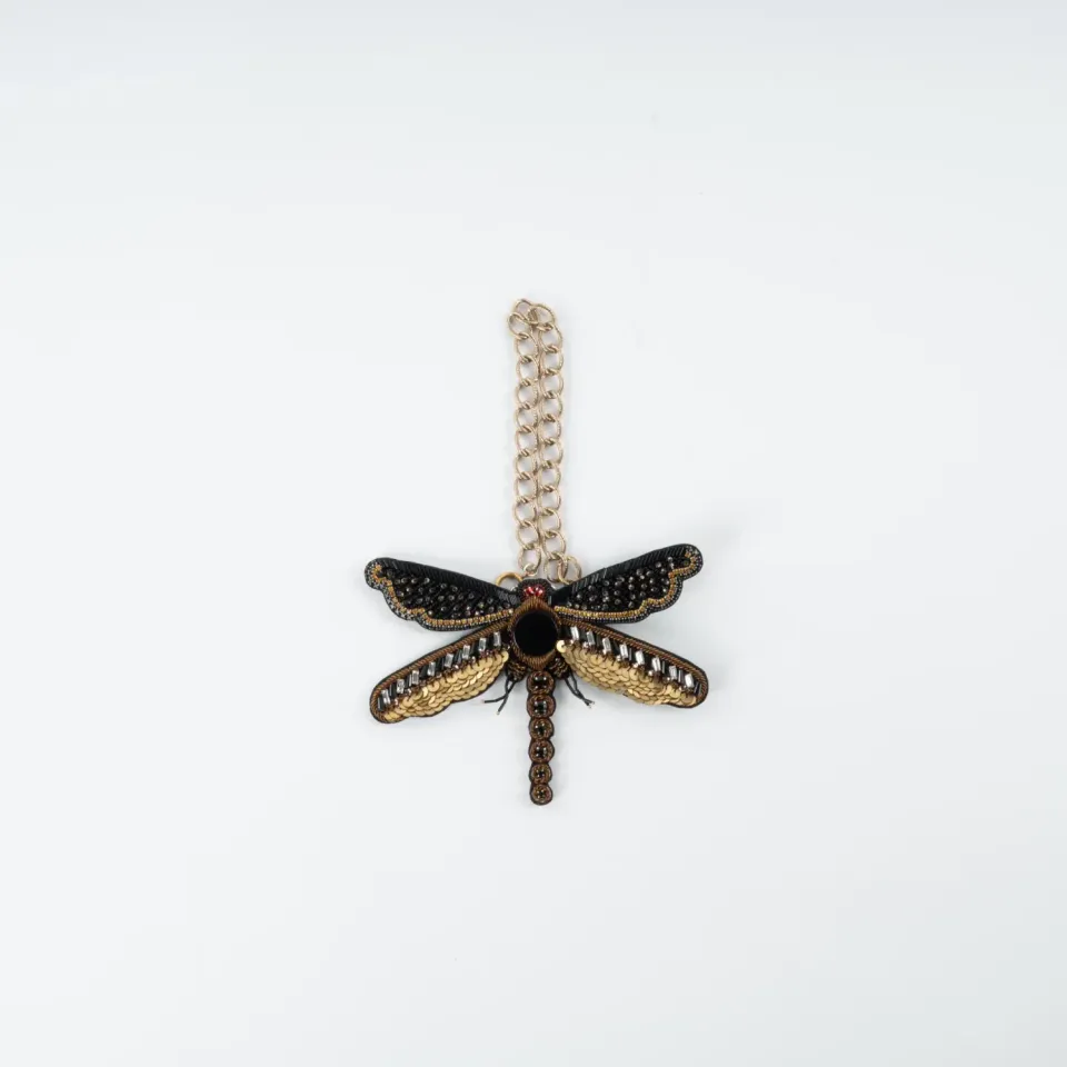 Les Ottomans HB05 broche Libellula håndbroderet