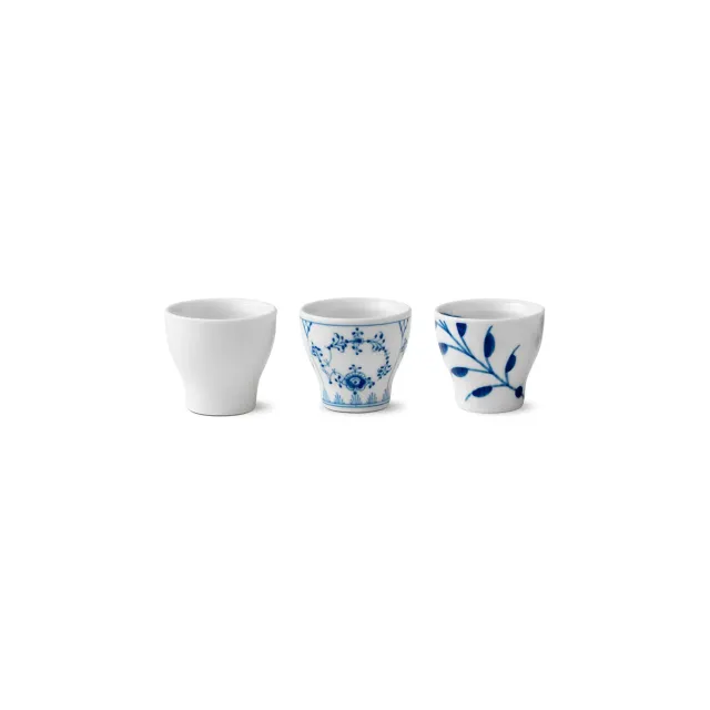 Royal Copenhagen Gifts with History æggebæger 3 stk porcelæn