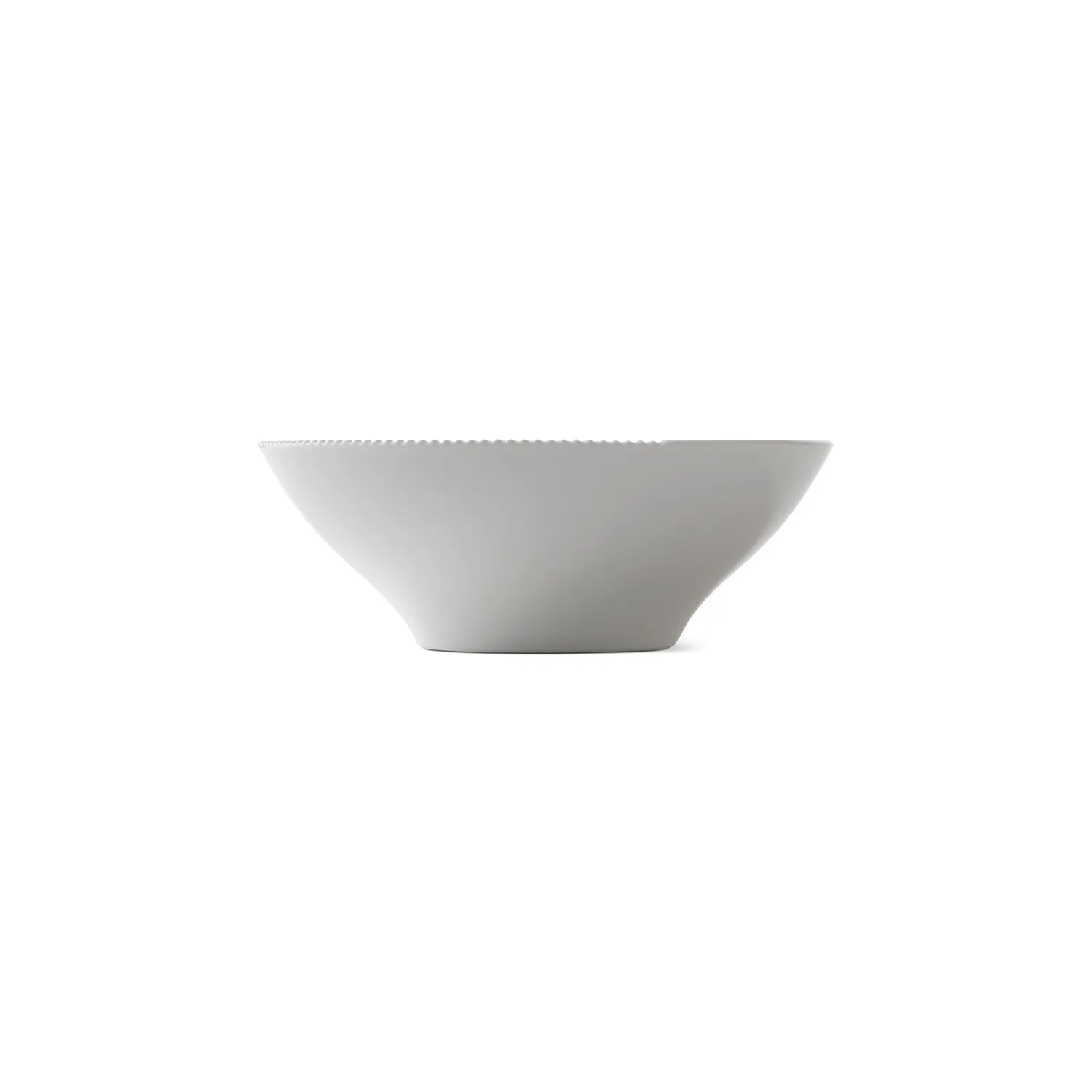 Royal Copenhagen Hvid Elements skål 78 cl hvid porcelæn