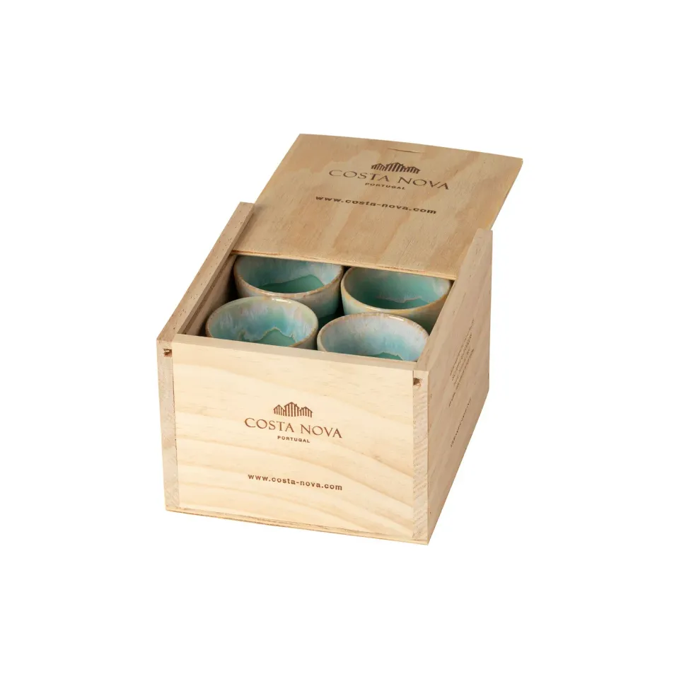 Costa Nova Grespresso Gift Box 8 espressokopper aqua