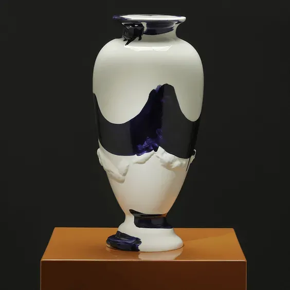 1882 Ltd Tryst figur porcelæn håndmalet
