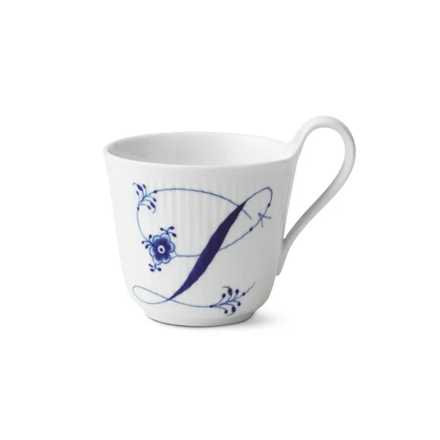 Royal Copenhagen Alfabet kop L 33 cl håndmalet stentøj