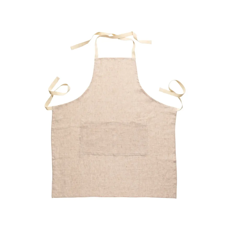 Costa Nova Carmela forklæde hør karamel 100% linen