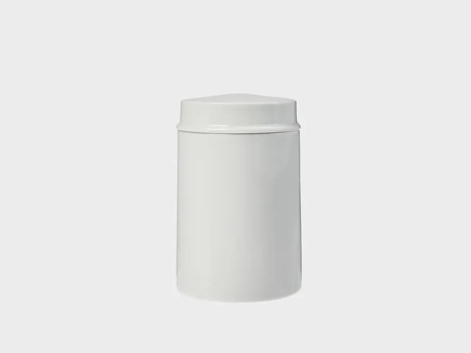 Nymphenburg Apothekerdåse opbevaringsdåse Gr. 3 hvid