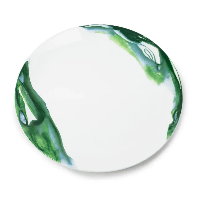 1882-Ltd Jenny Green Dinner Plate tallerken grøn