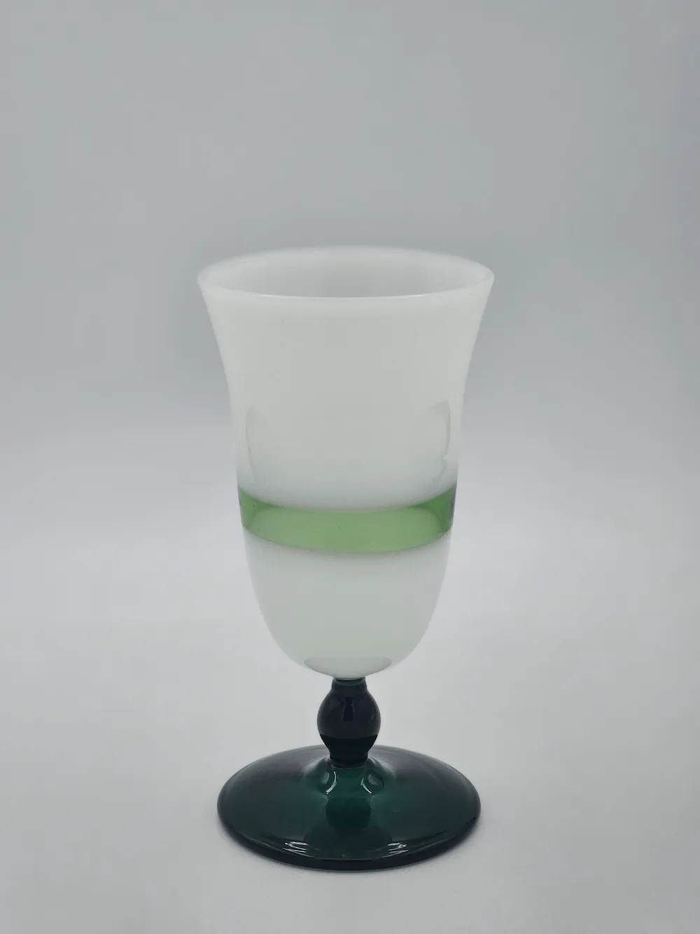 Les Ottomans drikkeglas grønne striber